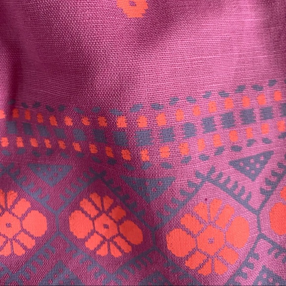 NWT J.Crew pink, lined, geometric print, skirt Size 4 - Picture 2 of 5